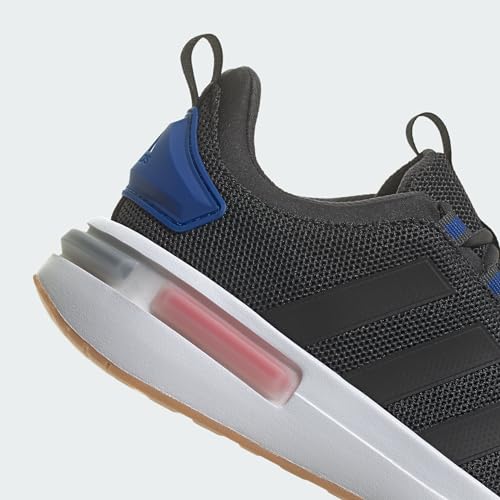 adidas Men's Racer TR23 Sneaker, Carbon/Black/Team Royal Blue, Size 10 - Image 10
