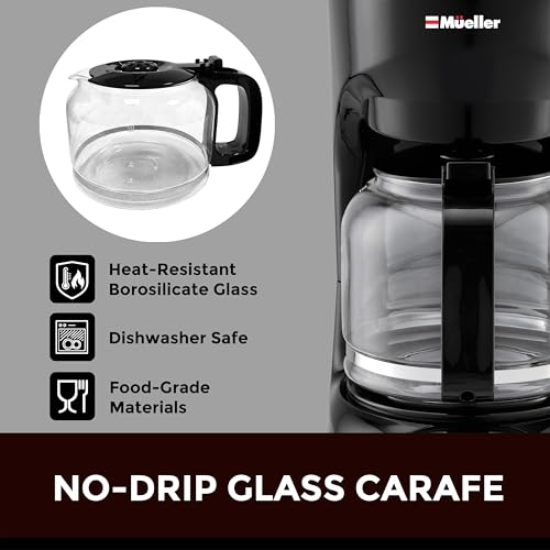 Mueller 12-Cup Drip Coffee Maker with Keep-Warm Function - Image 7