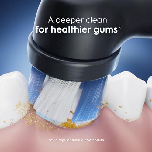 Oral-B iO Ultimate Clean Brush Heads (2 Count, Black) - Image 5