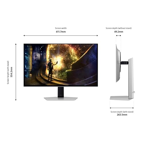 Samsung Odyssey QD-OLED 27'' 240Hz Gaming Monitor - Image 7