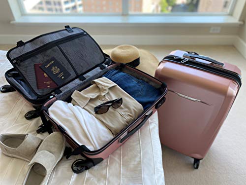 Samsonite Winfield 3 DLX 25-Inch Hardside Spinner Luggage in Rose - Image 5
