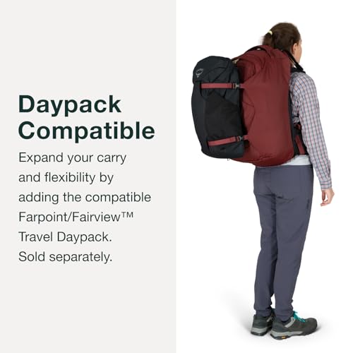 Osprey Fairview 40L Women's Travel Backpack, Winter Night Blue - Image 6
