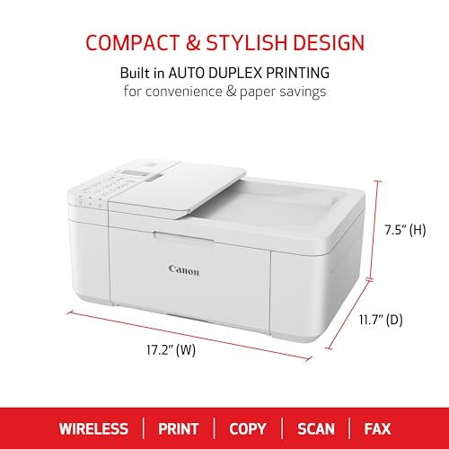 Canon PIXMA TR4720 All-in-One Wireless Printer with Auto Document Feeder - Image 3