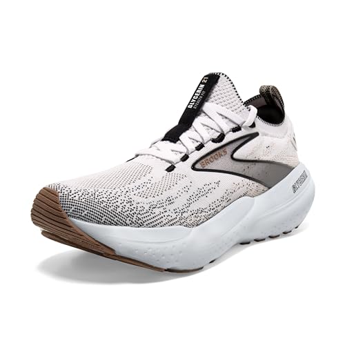 Brooks Women’s Glycerin Stealthfit 21 Running Shoe - White/Grey/Black
