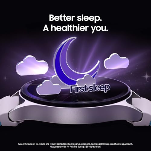 Samsung Galaxy Watch 7: AI-Powered Fitness and Wellness Smartwatch (40mm, Cream) - Image 3