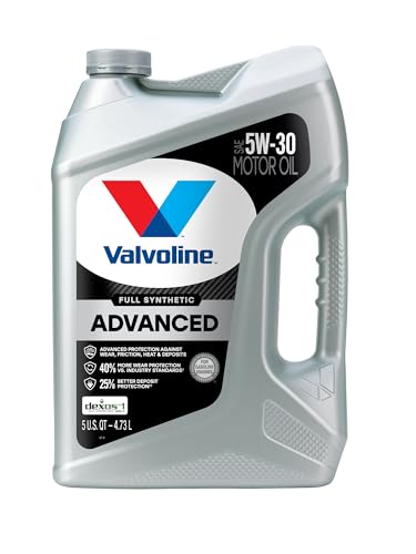 Valvoline Advanced Full Synthetic SAE 5W-30 Motor Oil - 5 QT