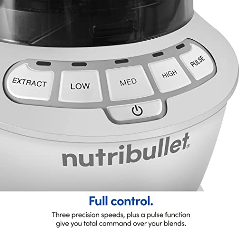 nutribullet Full-Size Blender Combo 1200W - Matte White - Image 3