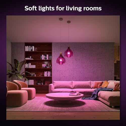 Philips Hue Smart 75W A19 LED Bulb - Color-Changing Ambiance - Image 6