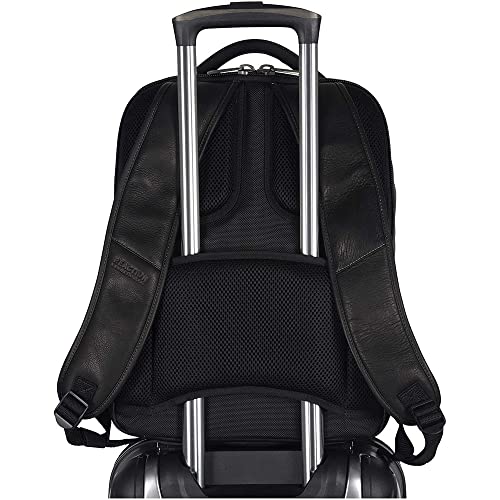 Kenneth Cole Reaction Leather 16" Manhattan Slim Laptop Travel Backpack - Image 5