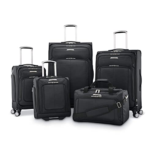 Samsonite Solyte DLX 20-Inch Carry-On Spinner Luggage in Midnight Black - Image 8