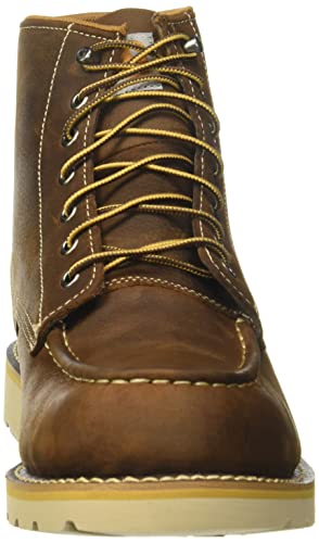 Carhartt Men's Waterproof Moc Toe Work Boot - Brown - Image 2