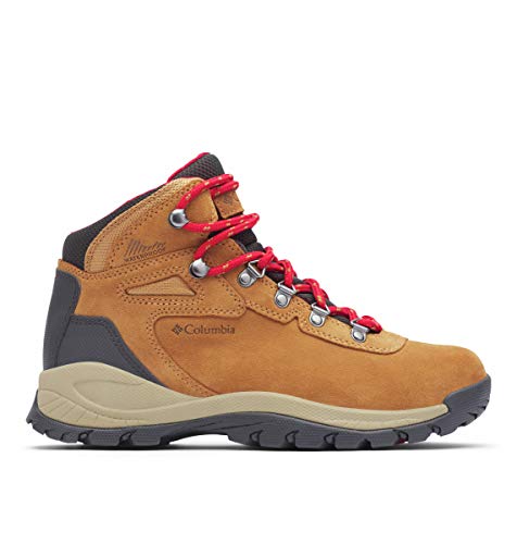 Columbia Women's Waterproof Hiking Boots - Elk/Mountain Red - Image 9