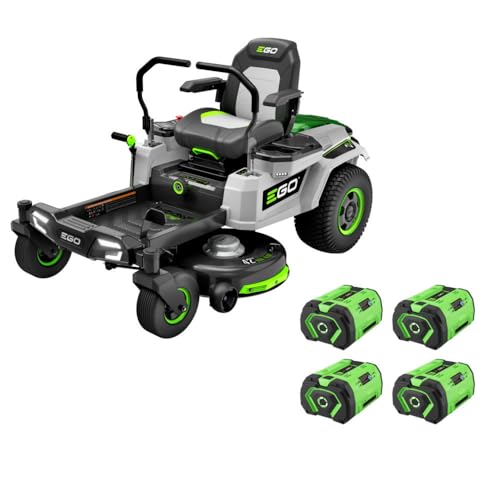 EGO Power+ 42" Electric Riding Lawn Mower with Zero Turn Radius