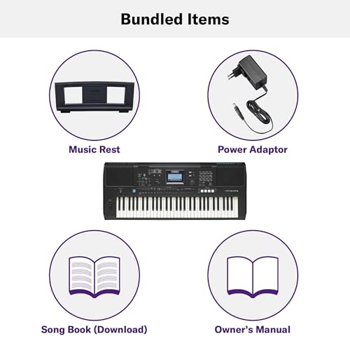 Yamaha 61-Key Touch-Sensitive Portable Keyboard - Image 5