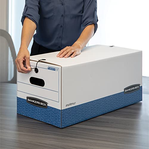 Bankers Box Medium-Duty Storage Boxes with FastFold (Case of 12) - Image 5