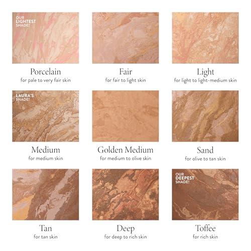 LAURA GELLER NEW YORK Award-Winning Baked Balance-n-Brighten Powder Foundation - Golden Medium - Image 8