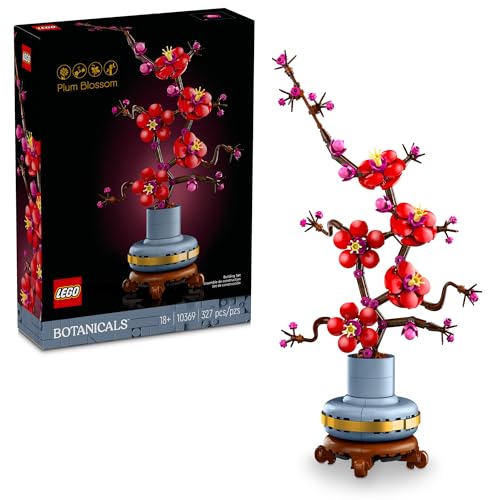 LEGO Botanicals Plum Blossom Building Set for Adults