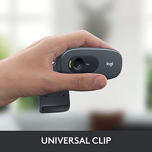 Logitech C270 HD Webcam, 720p with Noise-Reducing Mic - Image 5