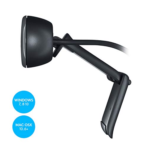 Logitech C270 HD Webcam, 720p with Noise-Reducing Mic - Image 6