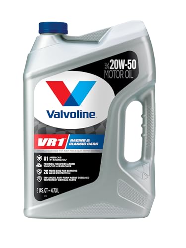 Valvoline VR1 Racing SAE 20W-50 Motor Oil - 5 Quarts