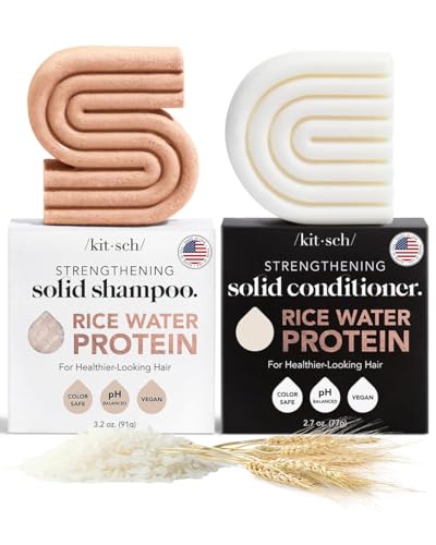 Kitsch Rice Water Shampoo & Conditioner Set - Sustainable Beauty for Healthy Hair