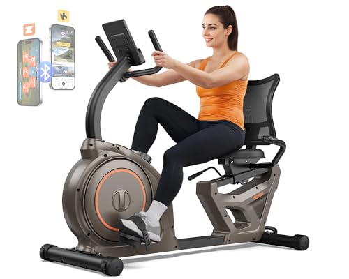 Niceday Recumbent Exercise Bike - Home Fitness with 400LBS Capacity & Smart Features