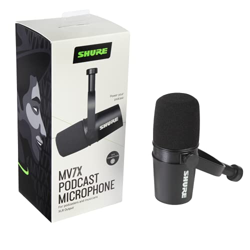 Shure MV7X Microphone - XLR Pro Quality Dynamic Mic - Image 2