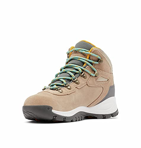 Columbia Women's Durable Waterproof Hiking Boots - Oxford Tan/Green - Image 8