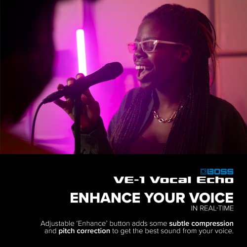 Boss VE-1 Vocal Echo - Portable Vocal Processor - Image 5