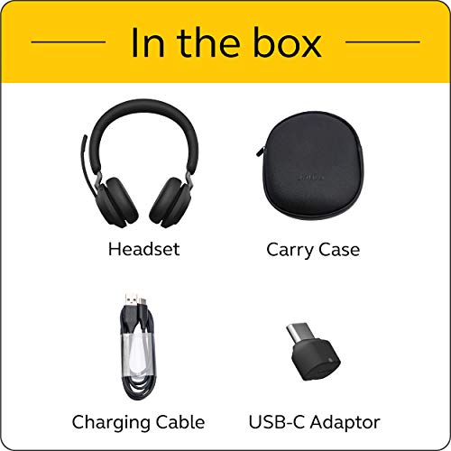 Jabra Evolve2 65 Wireless Headphones with 37-Hour Battery Life - Image 8