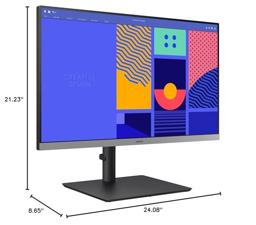 Samsung 27-Inch S43GC Series Business Monitor (100Hz, IPS, AMD FreeSync) - Image 9