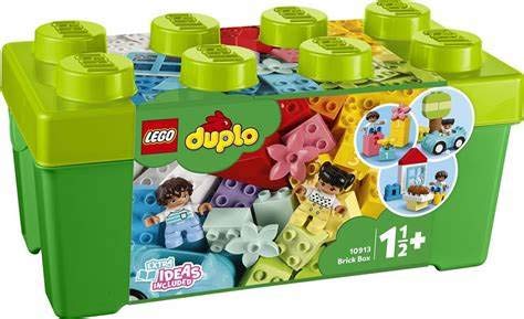 LEGO DUPLO Classic Brick Box Building Set with Storage & Toy Car - Image 4