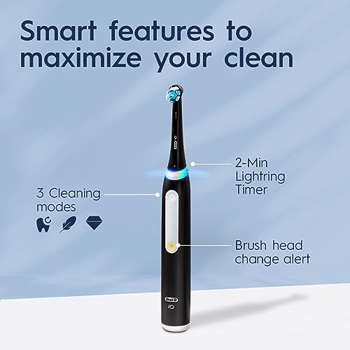 Oral-B iO Series 3 Electric Toothbrush - Icy Blue - Image 5