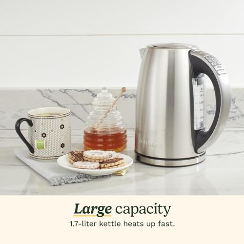 Cuisinart 1.7L Cordless Electric Kettle with 6 Temperature Presets - Image 2