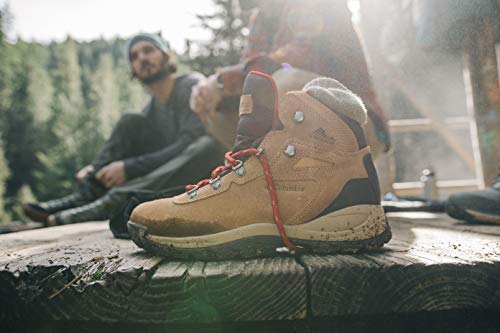 Columbia Women's Waterproof Hiking Boots - Elk/Mountain Red - Image 10