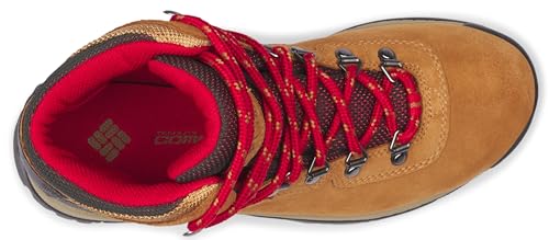 Columbia Women's Waterproof Hiking Boots - Elk/Mountain Red - Image 6