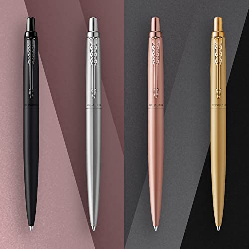 Parker Jotter XL Ballpoint Pen - Matte Black, Medium Blue Ink - Image 3