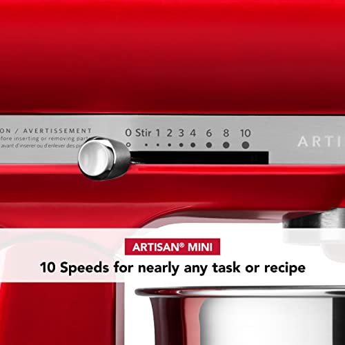 KitchenAid Artisan Mini Stand Mixer - Candy Apple Red - Image 6