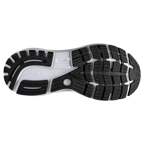 Brooks Men’s Ghost 16 Neutral Running Shoe - Black/Grey/White - Image 6