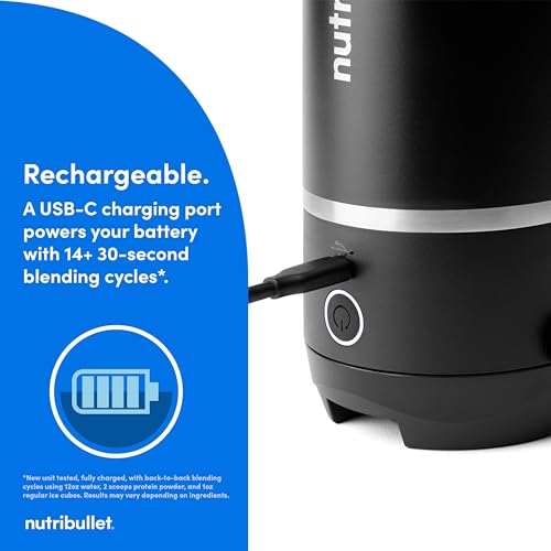 NutriBullet Flip Cordless Portable Blender with Insulated Cup - Image 9