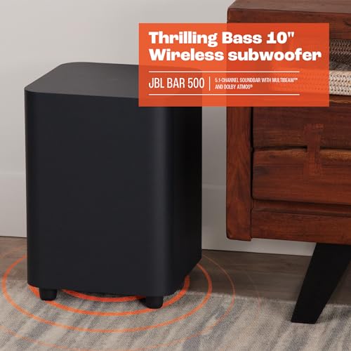 JBL Bar 500: 5.1-Channel Soundbar with Dolby Atmos and MultiBeam™ - Image 9
