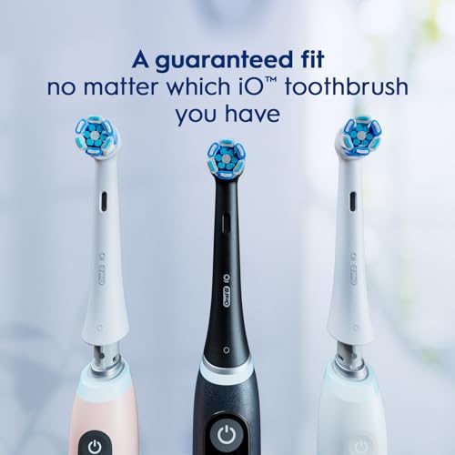 Oral-B iO Ultimate Clean Replacement Brush Heads - 4 Pack, Black - Image 6