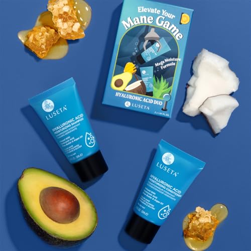 Luseta Hyaluronic Acid Moisturizing Haircare Set for Dry & Damaged Hair - Image 5