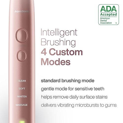 Aquasonic Vibe Series Ultra-Whitening Electric Toothbrush - Image 4