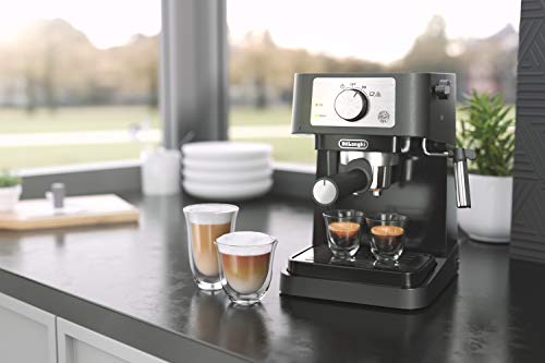 De'Longhi Stilosa Manual Espresso Machine with 15 Bar Pump and Milk Frother - Image 6
