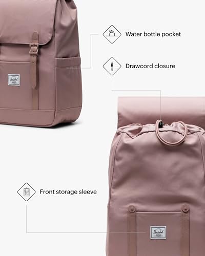 Herschel Supply Co. Retreat Backpack, Ash Rose, Small-17L - Image 4