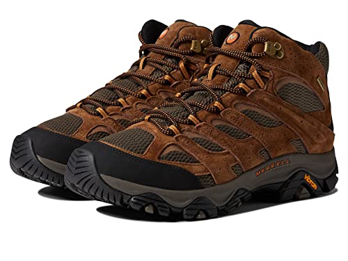Merrell Men's Moab 3 Waterproof Hiking Boots - Earth, Size 8