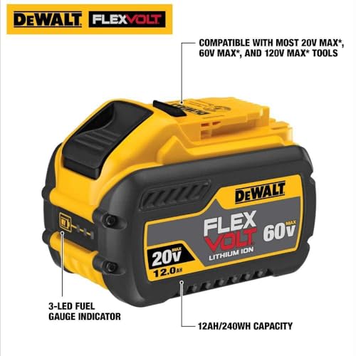 DeWalt FLEXVOLT 9Ah Dual-Voltage Battery Pack - Image 5