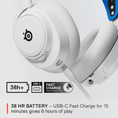 SteelSeries Arctis Nova 7P Wireless Gaming Headset - White - Image 4