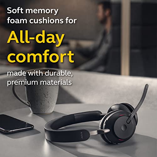 Jabra Evolve2 65 Wireless Headphones with 37-Hour Battery Life - Image 6